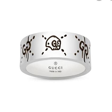 gucci skull ring womens|gucci ghost ring price.